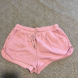 shein pink dolphin shorts womens L